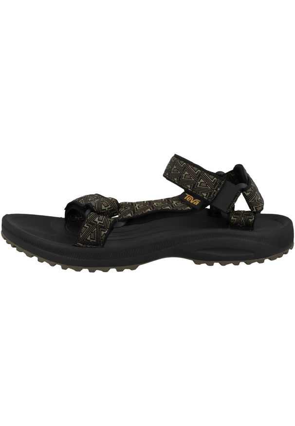 Buty do chodzenia męskie Teva Winsted. Zapięcie: rzepy. Kolor: czarny. Materiał: materiał. Sport: turystyka piesza