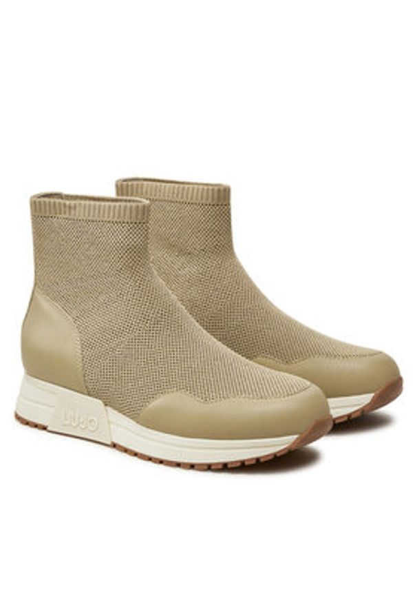 Liu Jo Sneakersy Johanna 05 BF4089 TX330 Beżowy. Kolor: beżowy. Materiał: materiał