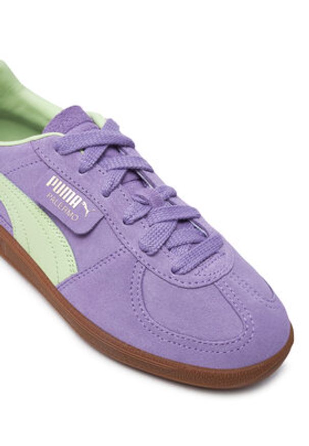 Puma Sneakersy Palermo Jr 397271 19 Fioletowy. Kolor: fioletowy. Materiał: materiał