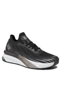 EA7 Emporio Armani Sneakersy X8X176 XK377 N763 Czarny. Kolor: czarny. Materiał: materiał, mesh #4