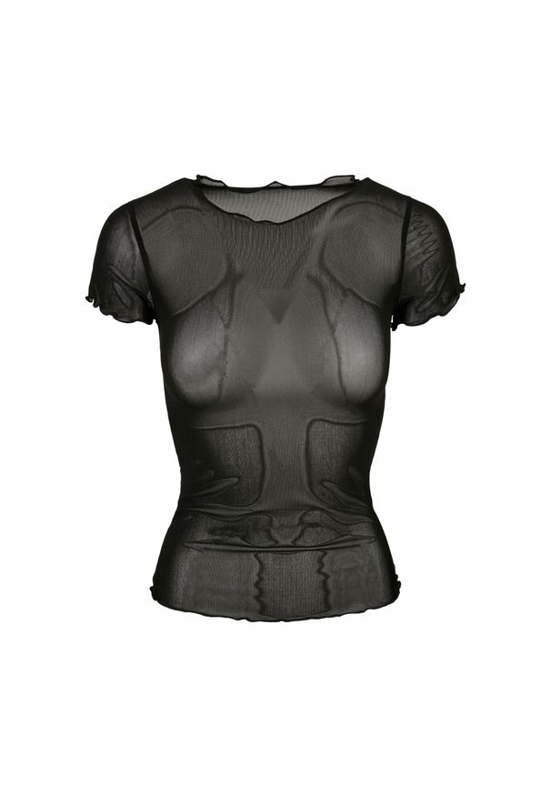 Damska koszulka z dzianiny Urban Classics GT. Kolor: czarny. Materiał: dzianina