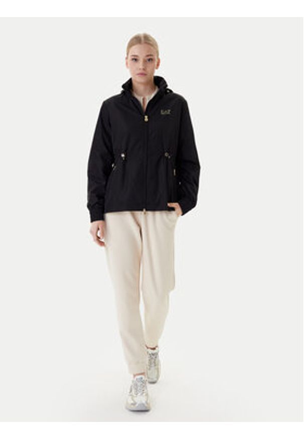 EA7 Emporio Armani Kurtka przejściowa 7W000471 AF12454 UC001 Czarny Regular Fit. Kolor: czarny. Materiał: syntetyk