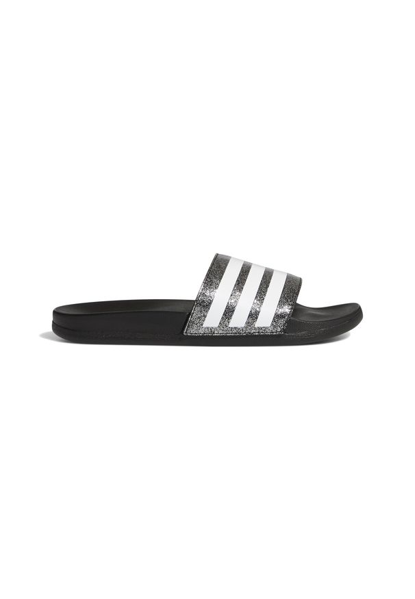 Adidas - Kapcie dla dzieci adidas Adilette Comfort. Kolor: czarny. Sezon: lato. Styl: sportowy