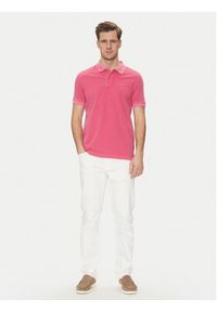 JOOP! Jeans Polo 15 JJJ-02Ambrosian 30045619 Różowy Modern Fit. Typ kołnierza: polo. Kolor: różowy. Materiał: bawełna #4