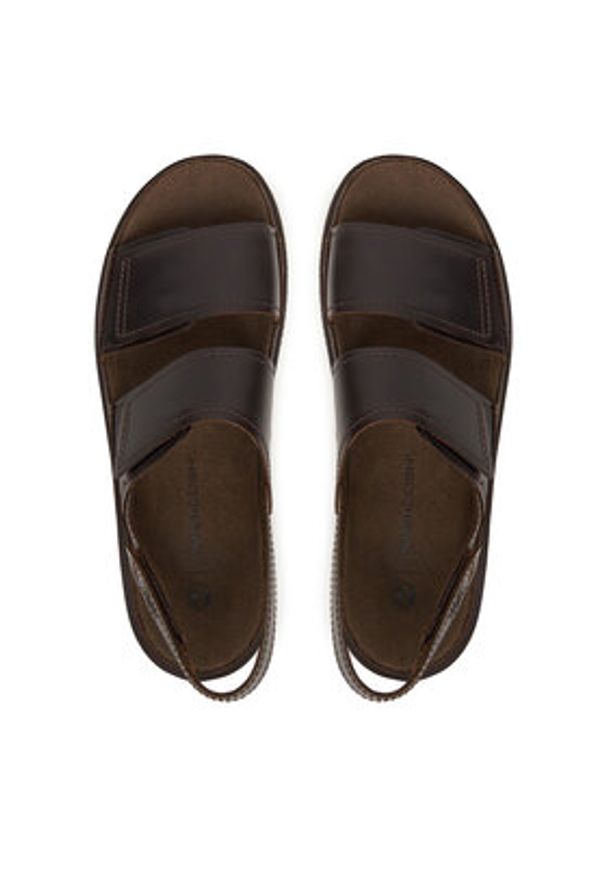 Timberland Sandały Casco Cove TB0A26X8W011 Brązowy. Kolor: brązowy. Materiał: skóra