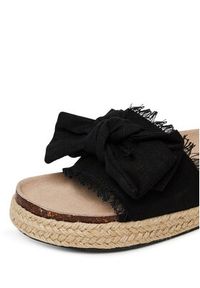 DeeZee Espadryle 92529 Czarny. Kolor: czarny. Materiał: materiał #5