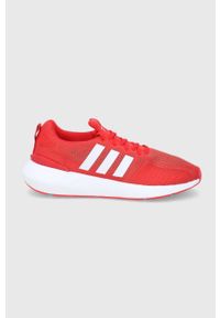 adidas Originals buty Swift Run 22 GZ3497 kolor czerwony. Nosek buta: okrągły. Zapięcie: sznurówki. Kolor: czerwony. Materiał: guma. Sport: bieganie