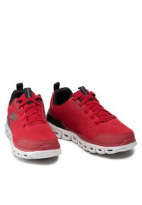 skechers - Skechers Sneakersy Glide-Step 232135/RDBK Czerwony. Kolor: czerwony. Materiał: materiał #3