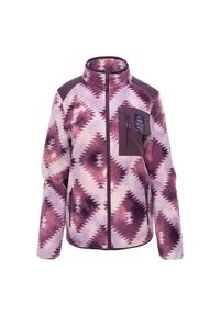 Elbrus - Damska Bluza Polarowa Cloyne. Kolor: fioletowy. Materiał: polar. Sezon: zima