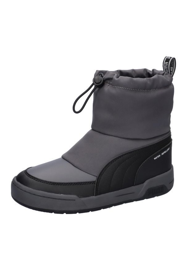 Buty dla dzieci Puma Multiflex 2 Boot Ac Ps. Kolor: szary. Materiał: materiał, syntetyk. Sezon: zima