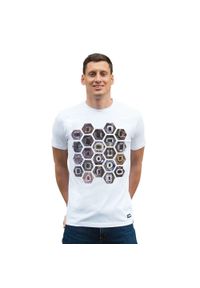 COPA FOOTBALL - Koszulka dla dorosłych - Estádio Hexagon - Biały. Kolor: biały. Sport: piłka nożna #1