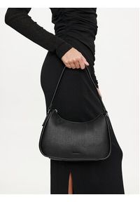 Calvin Klein Torebka Ck Refine Shoulder Bag_Braid K60K612132 Czarny. Kolor: czarny. Materiał: skórzane #2