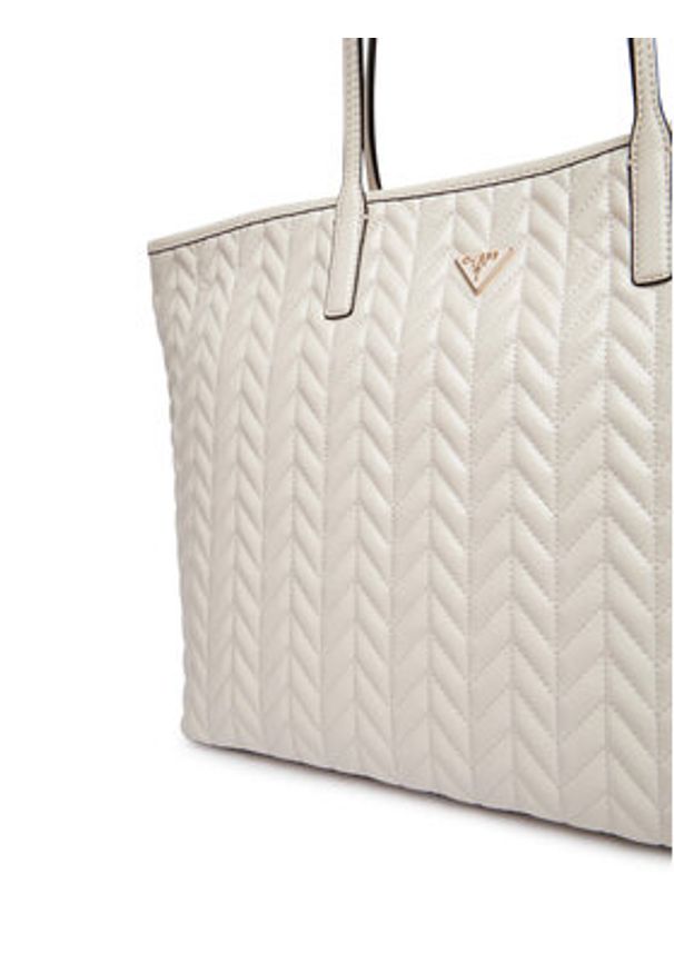 Guess Torebka Cheryl HWTQ97 20240 Kremowy. Kolor: kremowy. Materiał: skórzane