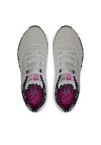 skechers - Skechers Sneakersy Skechers Uno-Loving Love Biały. Kolor: biały. Materiał: skóra #5