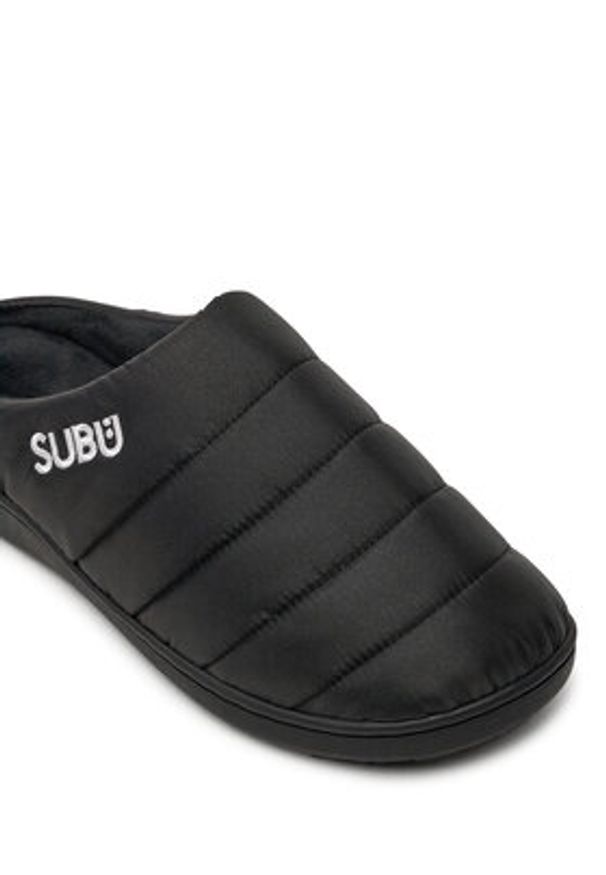 Subu Kapcie F-line Czarny. Kolor: czarny. Materiał: materiał
