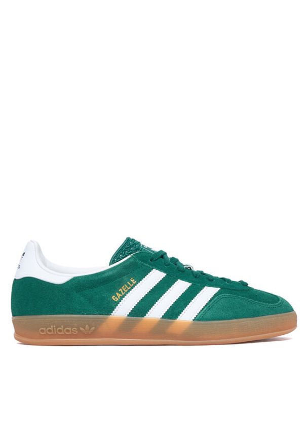Adidas - adidas Sneakersy Gazelle In JI2062 Zielony. Kolor: zielony. Materiał: skóra, zamsz. Model: Adidas Gazelle