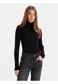 JOOP! Golf 58 JW224KN166 30033369 Czarny Regular Fit. Typ kołnierza: golf. Kolor: czarny. Materiał: wiskoza #1