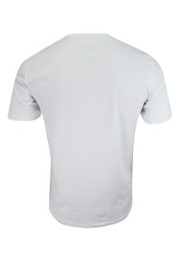 Pako Jeans - T-shirt Biały Gładki Bawełniany, Męski, Krótki Rękaw, U-neck -PAKO JEANS. Okazja: na co dzień. Kolor: biały. Materiał: bawełna. Długość rękawa: krótki rękaw. Długość: krótkie. Wzór: gładki. Styl: casual #2