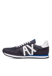 Buty sportowe męskie Armani Exchange Retro Runner XUX017 XCC68 K487. Kolor: niebieski #2