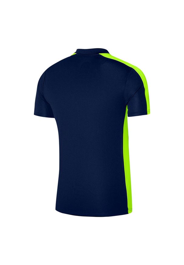 Nike - Męska Koszulka Polo Academy DriFIT. Typ kołnierza: polo. Kolor: fioletowy, niebieski, wielokolorowy