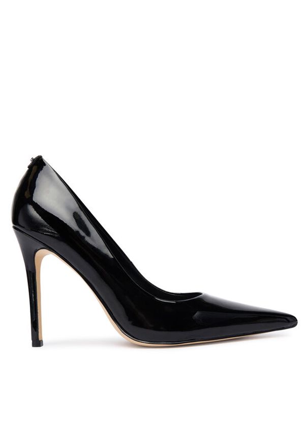 MICHAEL Michael Kors Szpilki Elyse 40F5EYHP1A Czarny. Kolor: czarny. Materiał: lakier, skóra. Obcas: na szpilce