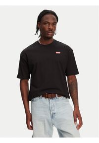 Hunter T-Shirt Rasputin HARM0057251 Czarny Relaxed Fit. Kolor: czarny. Materiał: bawełna