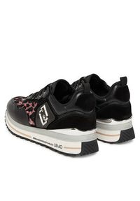 Liu Jo Sneakersy Maxi Wonder 01 BF5009 PX682 Czarny. Kolor: czarny. Materiał: skóra