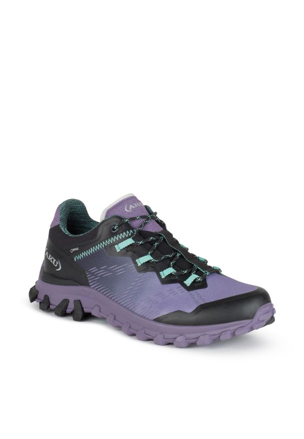Buty trekkingowe Gore-tex damskie Aku Levia. Kolor: fioletowy. Materiał: tkanina. Szerokość cholewki: normalna