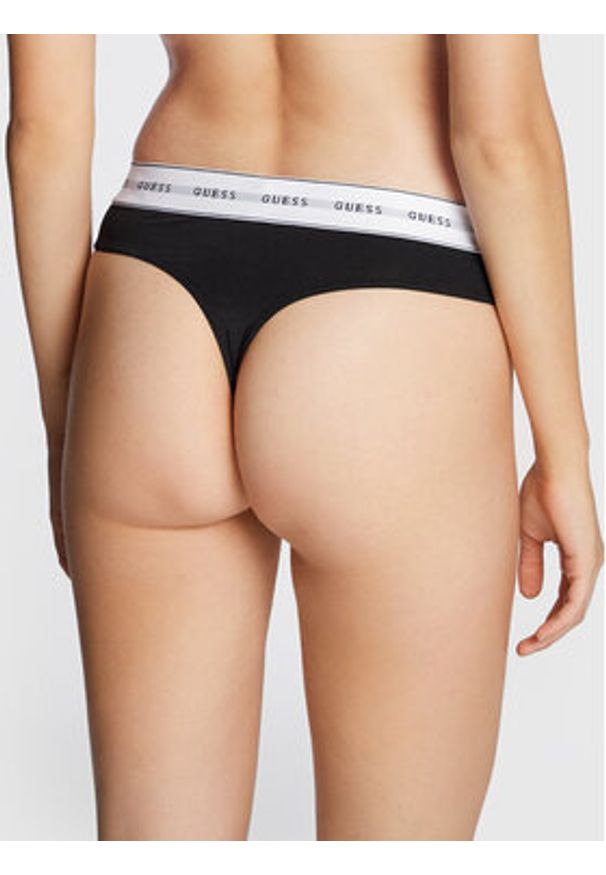 Guess Stringi Belle O2BE00 KBBT0 Czarny. Kolor: czarny. Materiał: syntetyk