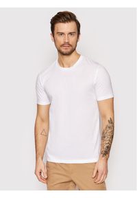 BOSS - Boss T-Shirt Tessler 50468395 Biały Slim Fit. Kolor: biały. Materiał: bawełna