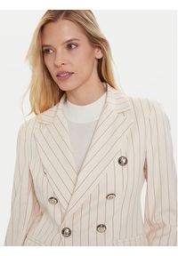 Maryley Marynarka 25IB139/M17 Écru Regular Fit. Materiał: syntetyk #4