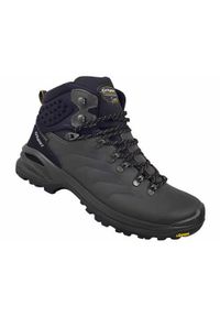 Buty trekkingowe męskie Grisport Grigio Dakar Trekking 2.0. Wysokość cholewki: za kostkę. Zapięcie: sznurówki. Kolor: szary. Materiał: guma, skóra, tkanina. Szerokość cholewki: normalna. Sport: turystyka piesza
