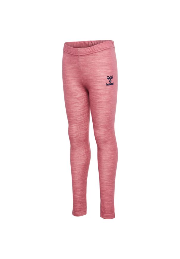 Legginsy dziewczęce Hummel Wingo. Kolor: różowy. Materiał: bawełna. Styl: młodzieżowy