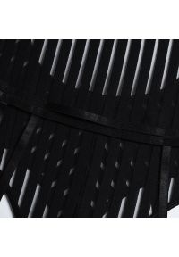 Intica - Body z pasem do pończoch na specjalne okazje Tirzah. Kolor: czarny. Materiał: tkanina, materiał #4