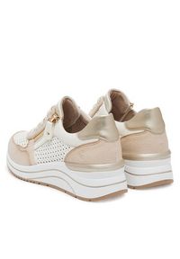 Remonte Sneakersy D0T14-81 Beżowy. Kolor: beżowy. Materiał: skóra, syntetyk #6