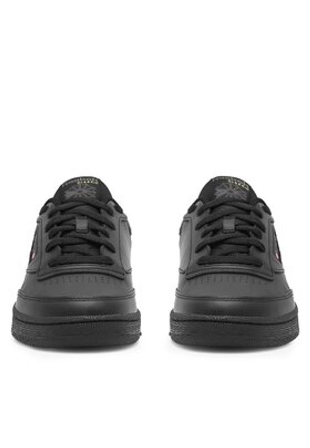 Reebok Sneakersy Club C AR0454 Czarny. Kolor: czarny. Materiał: skóra. Model: Reebok Club