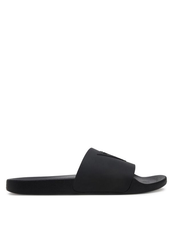 Klapki Guess. Kolor: czarny