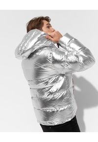 Les Hommes - LES HOMMES - Srebrna kurtka puchowa. Kolor: srebrny. Materiał: puch. Sezon: zima #3
