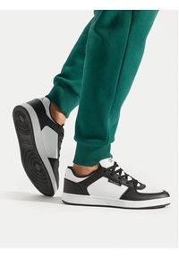Kappa Sneakersy Logo Malone 4 341R5DW Biały. Kolor: biały. Materiał: skóra