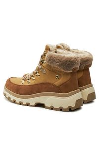 Kimberfeel Śniegowce Celia Brązowy. Kolor: brązowy. Materiał: skóra #6