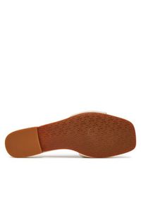 Lauren Ralph Lauren - LAUREN RALPH LAUREN Klapki Everley 802959143009 Biały. Kolor: biały. Materiał: skóra #3
