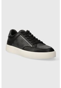 Guess sneakersy PARMA 4G kolor czarny FM8PAG LEA12. Nosek buta: okrągły. Zapięcie: sznurówki. Kolor: czarny #2