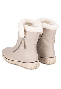 Rieker Botki Z4281-60 Beżowy. Kolor: beżowy. Materiał: materiał #6
