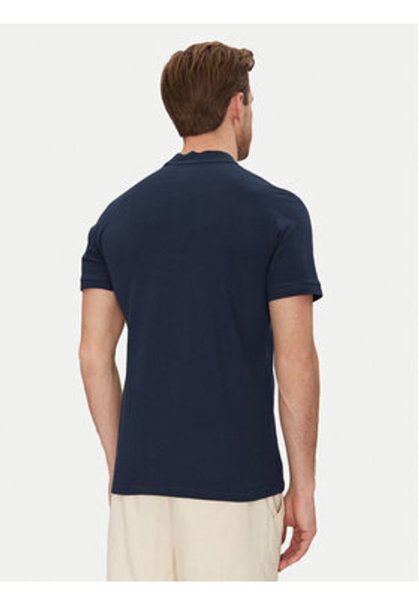 Blend Polo 20717858 Granatowy Regular Fit. Typ kołnierza: polo. Kolor: niebieski. Materiał: bawełna