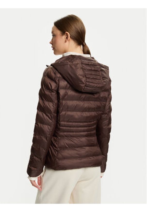 EA7 Emporio Armani Kurtka zimowa 7W000684 AF12475 U6063 Brązowy Slim Fit. Kolor: brązowy. Materiał: syntetyk. Sezon: zima