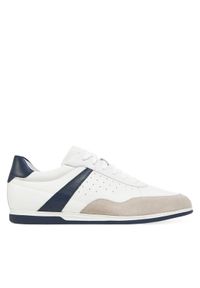 Geox Sneakersy U Renan U554GC 08522 C1260 Biały. Kolor: biały. Materiał: skóra #1
