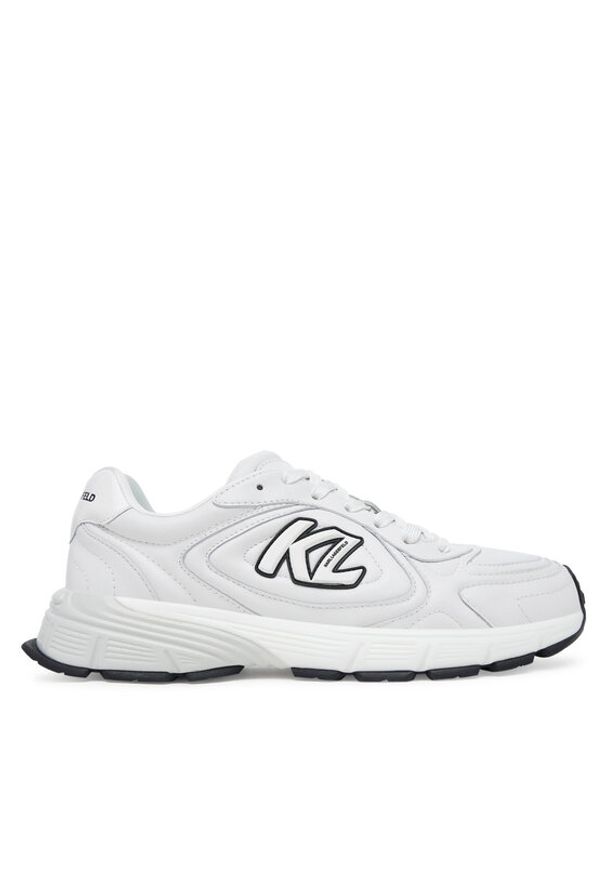 Karl Lagerfeld - KARL LAGERFELD Sneakersy Orion KL55524 Biały. Kolor: biały. Materiał: skóra