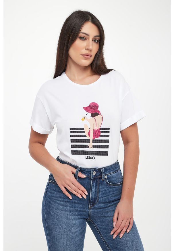Liu Jo - T-shirt damski LIU JO