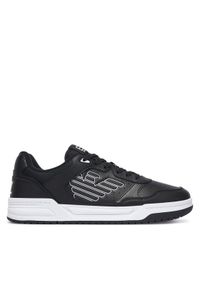EA7 Emporio Armani Sneakersy 7X000865 AF23197 MC011 Czarny. Kolor: czarny. Materiał: skóra #1