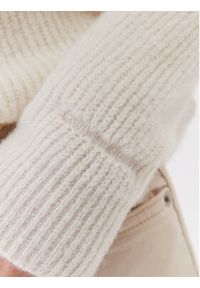 Calvin Klein Sweter K20K205837 Écru Regular Fit. Materiał: syntetyk #4